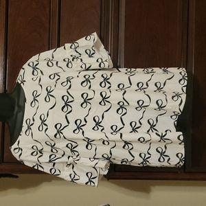 Bow blouse by Banana Republic size L